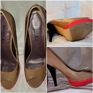 Madden Girl Peep Toe Heels